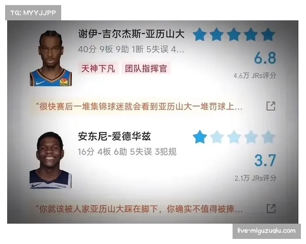 亚历山大高效砍分领跑MVP榜 其表现成为雷霆连胜关键因素